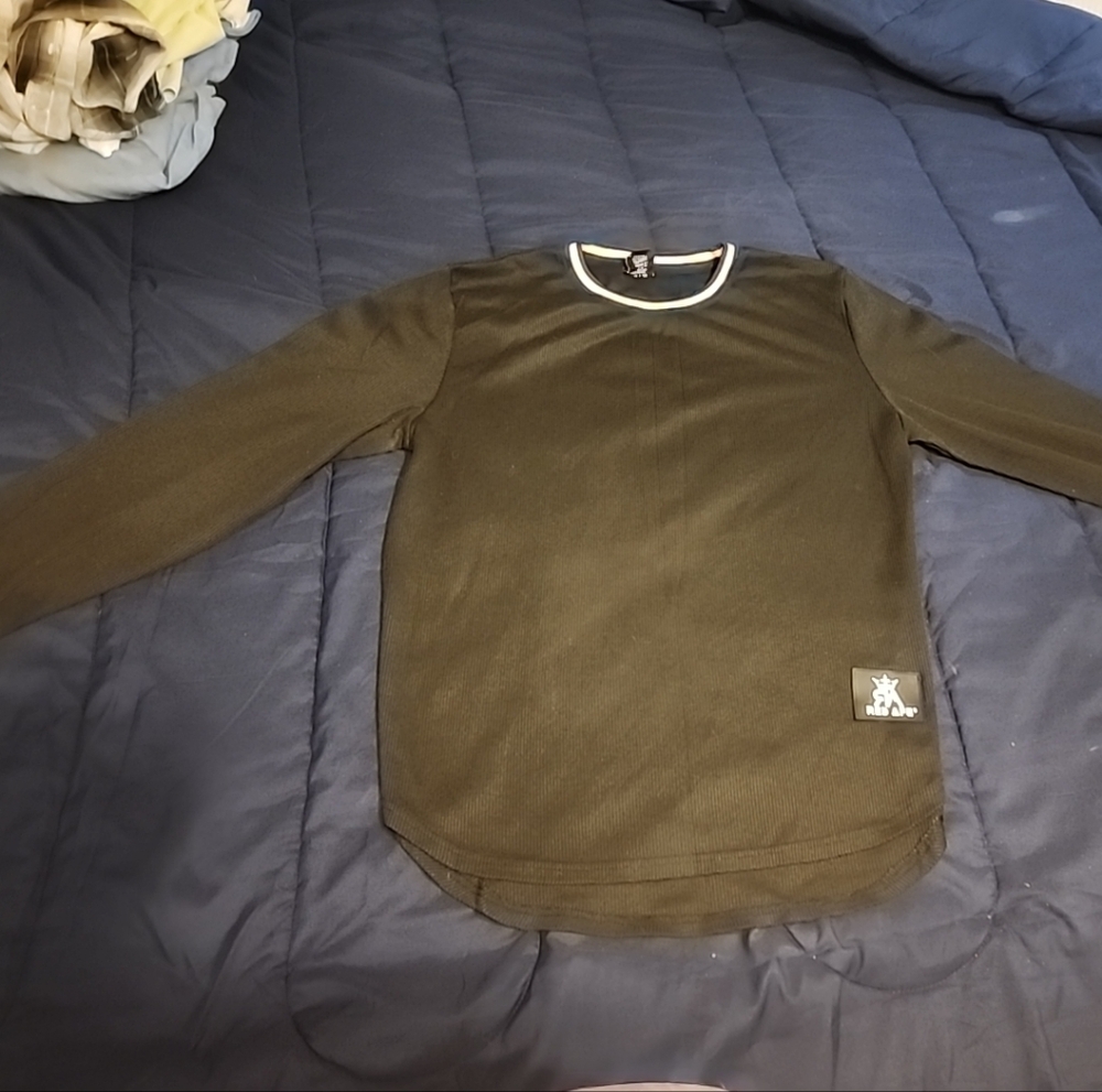 Red Ape‎ Black Long Sleeve Shirt 2XL